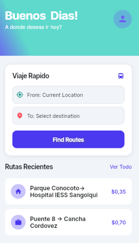 Pantalla de inicio de Antari